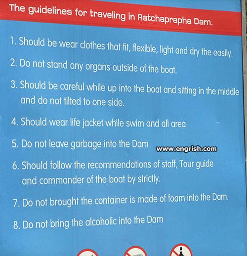 ratchaprapha-dam-sign