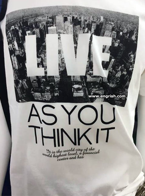 live-as-you-think-it