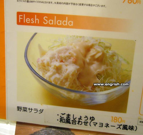 flesh-salada